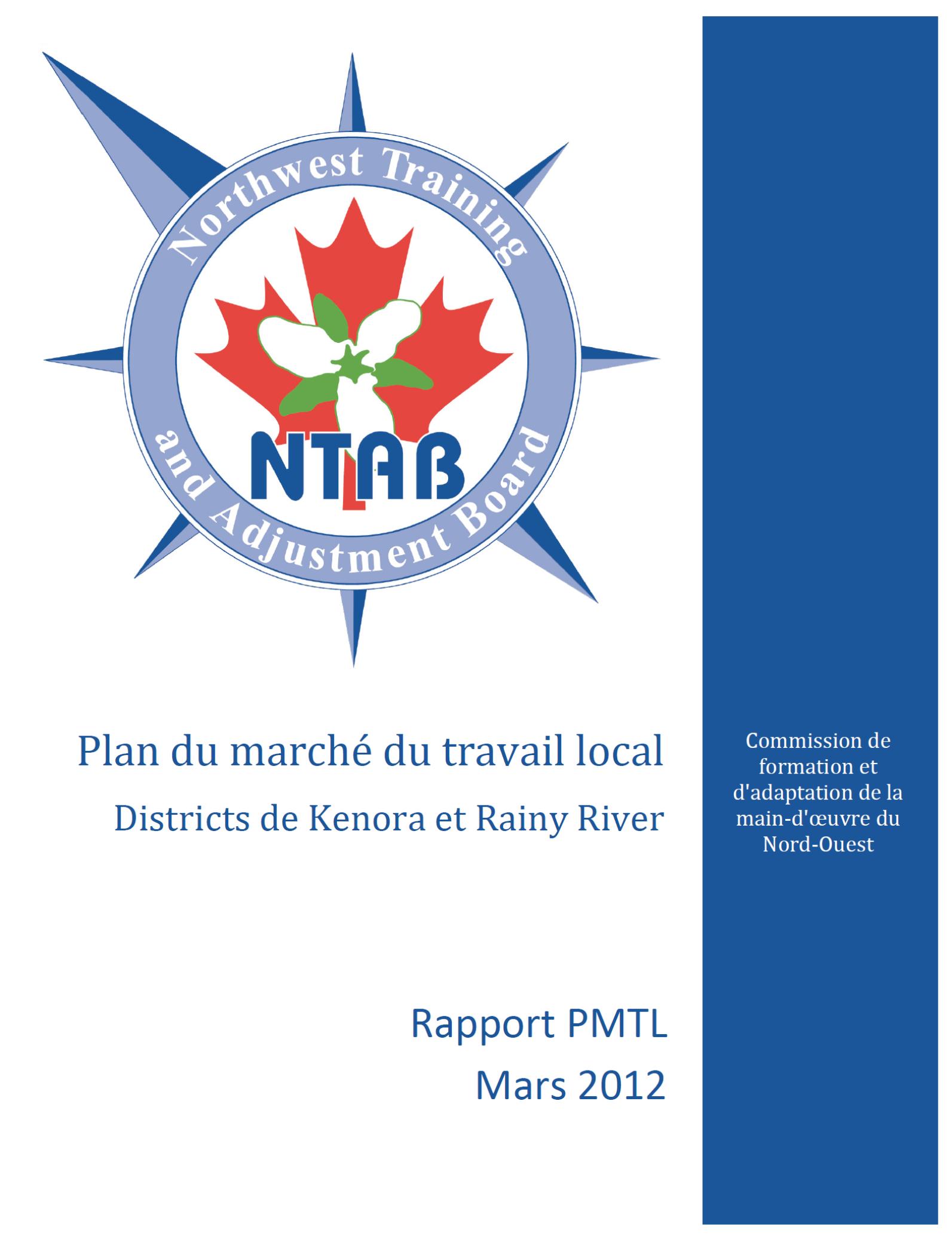 Plan du marché du travail local - 2012 Plan du marché du travail local - 2012